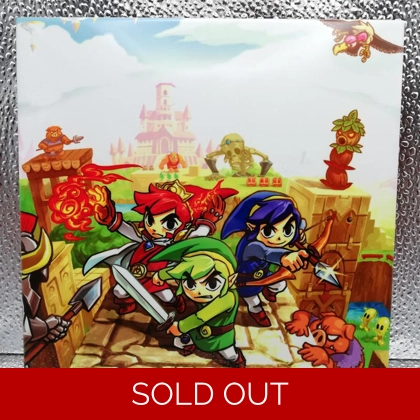 Legend of Zelda Tri Force Heroes -Tile Art